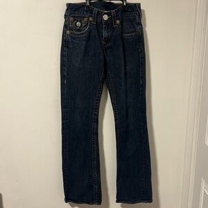 True Religion Dark Blue Boot Cut Jeans